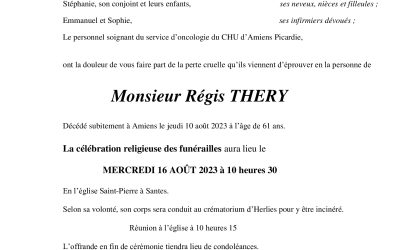 Monsieur Régis THERY