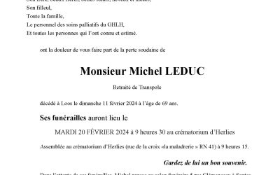 Monsieur Michel LEDUC