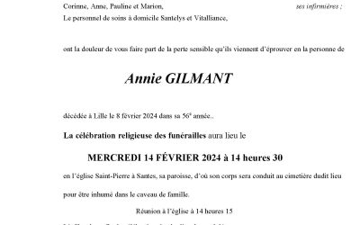 Annie GILMANT