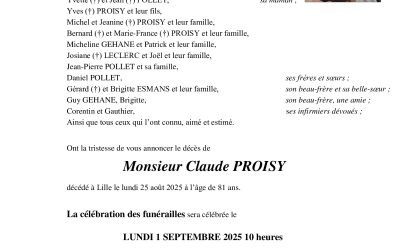 Monsieur Claude PROISY